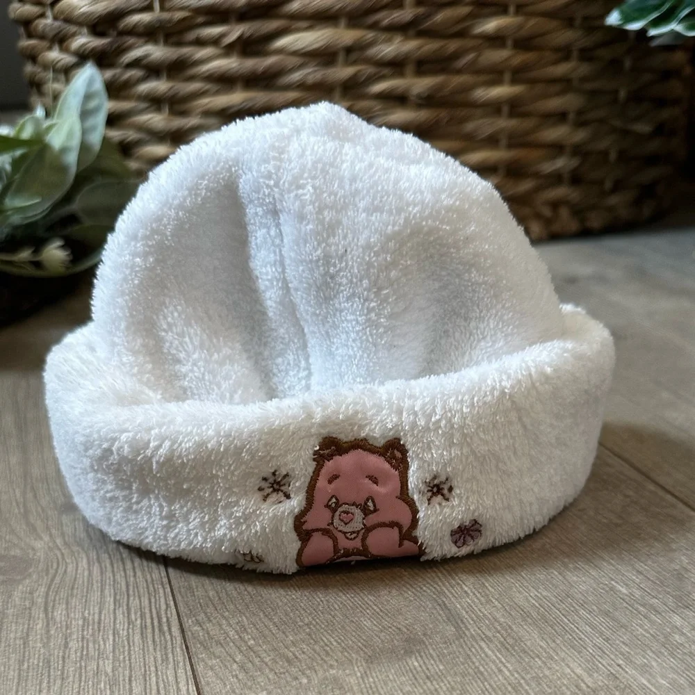 Y2K Care Bears Baby Infant Winter Beanie Hat Cap Like New Condition